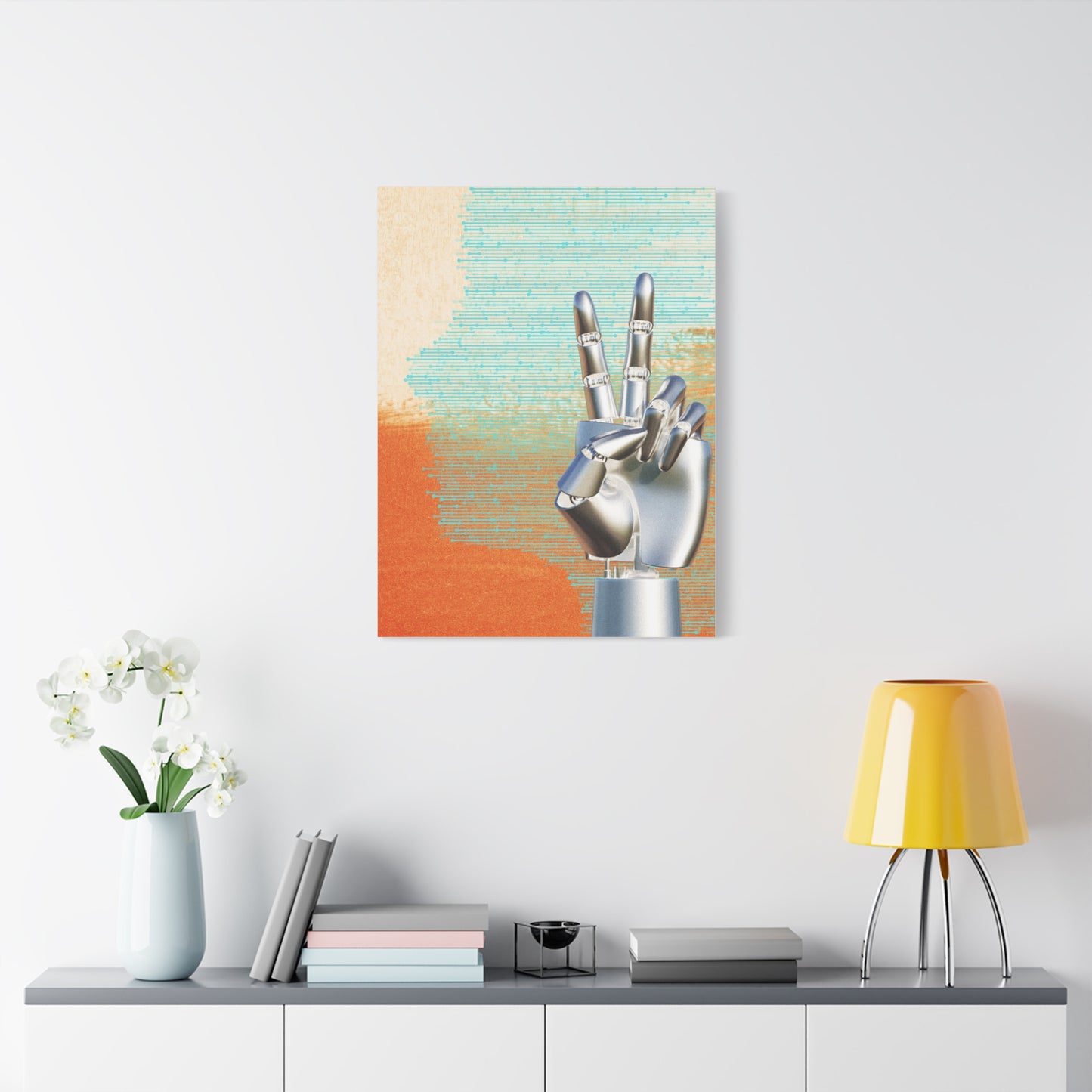 Advanced Technology Canvas wall art