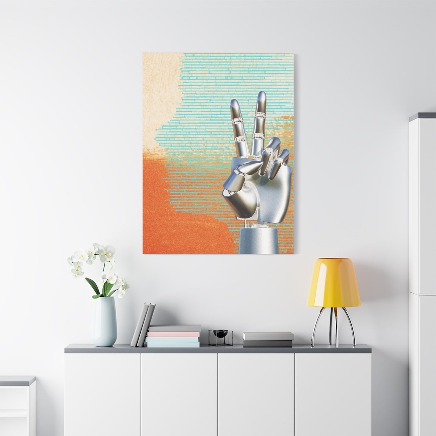 Advanced Technology Canvas wall art