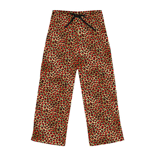 Cozy Leopard Print Women's Pajama Pants - Perfect for Relaxing Nights and Holidays