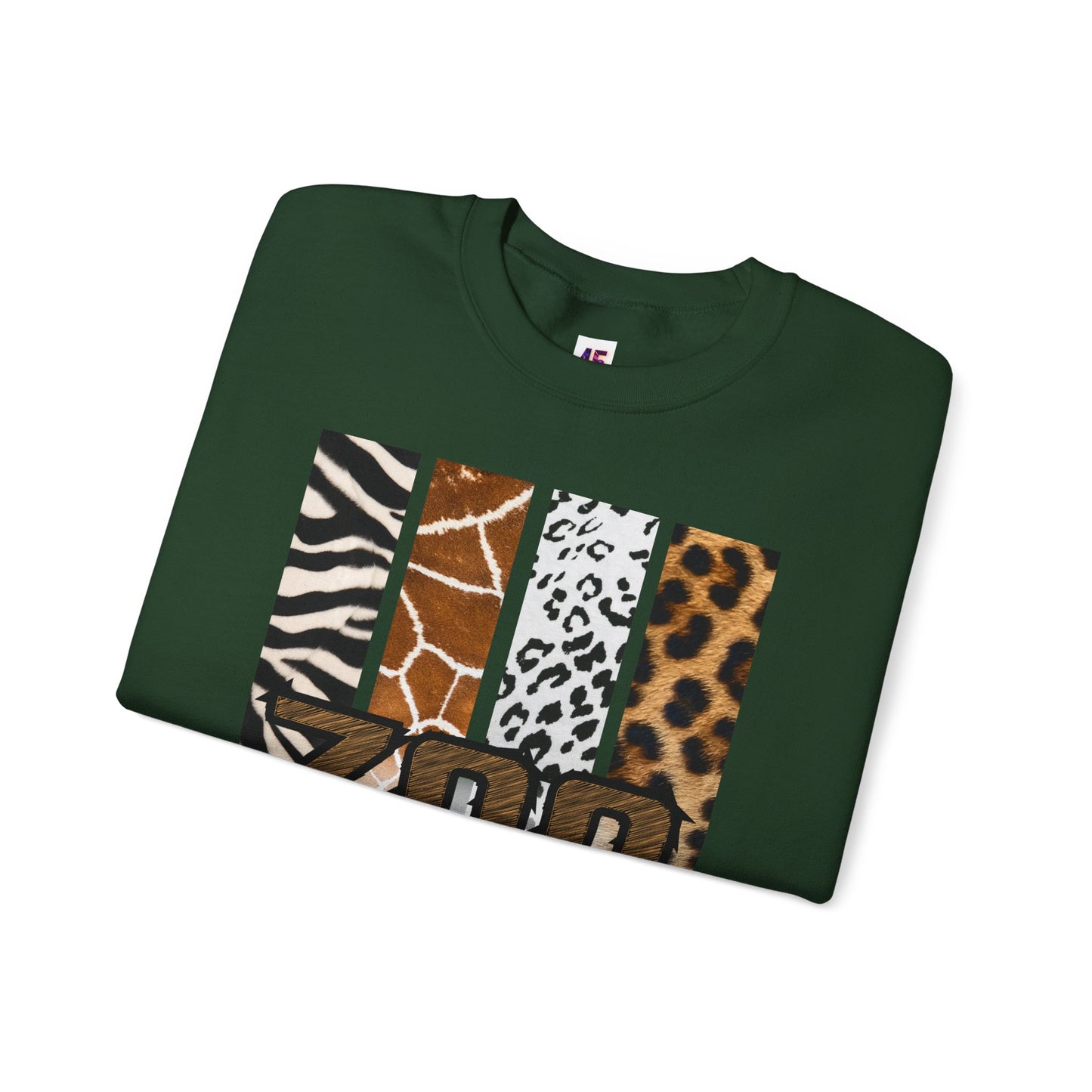 Zoo Manager Crewneck Sweatshirt - Wild Style for Animal Lovers