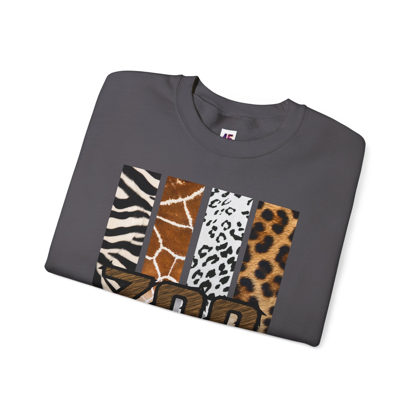 Zoo Manager Crewneck Sweatshirt - Wild Style for Animal Lovers