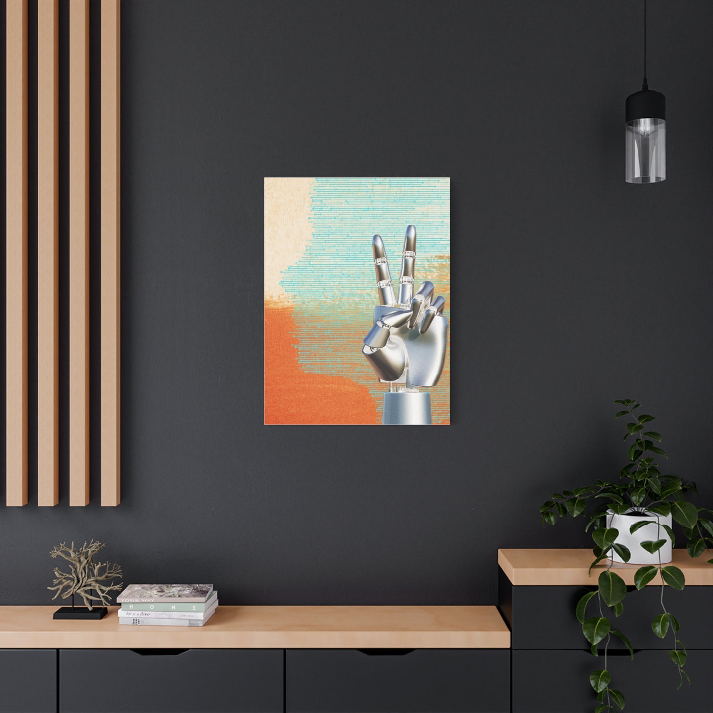 Advanced Technology Canvas wall art