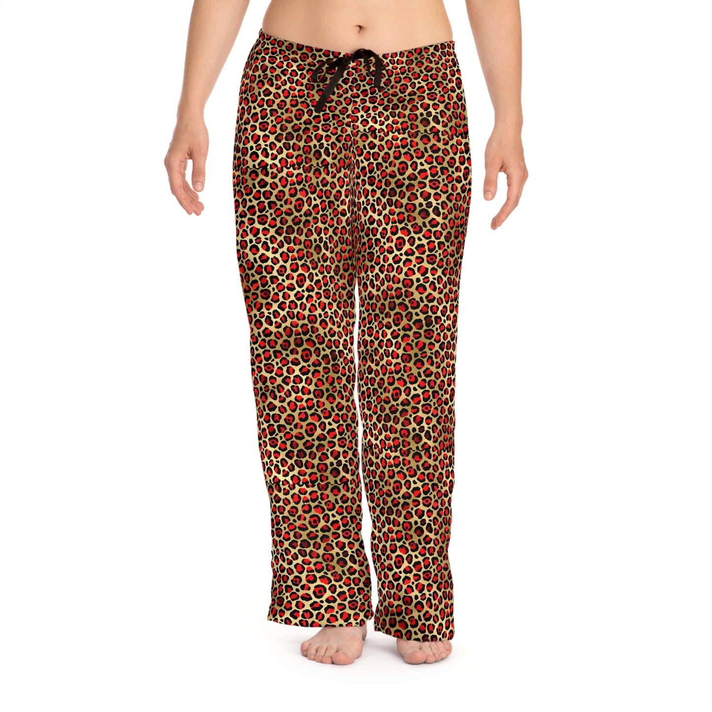 Cozy Leopard Print Women's Pajama Pants - Perfect for Relaxing Nights and Holidays