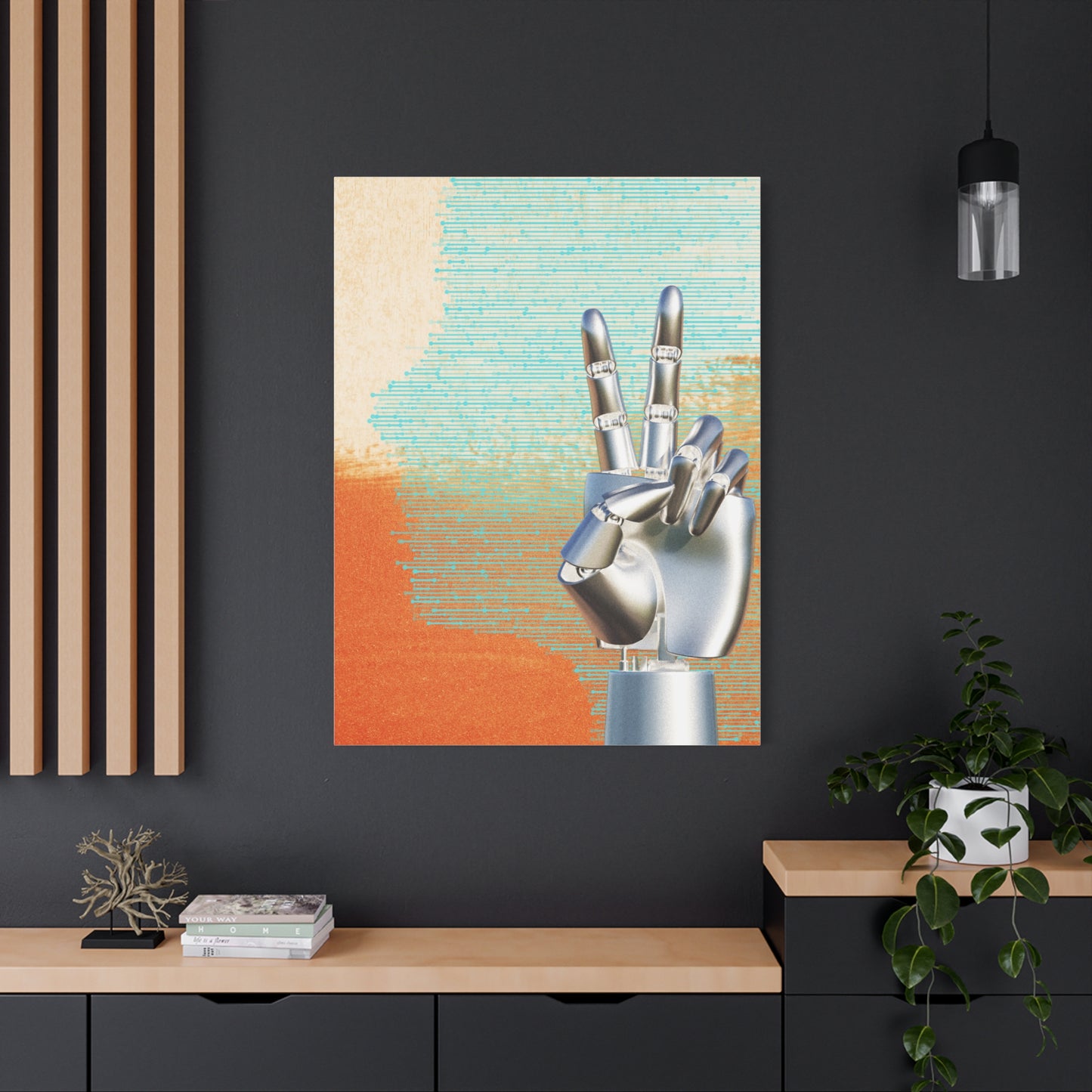 Advanced Technology Canvas wall art